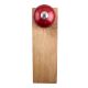 Neon Cherry Round Ceramic Wooden Door Stopper